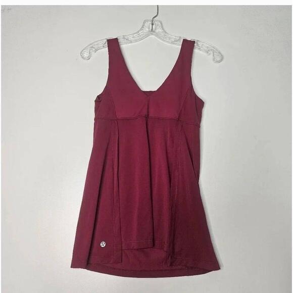 Lululemon Wrappers Delight Tank Bumble Berry Racerback Top Size 6 - Picture 5 of 9